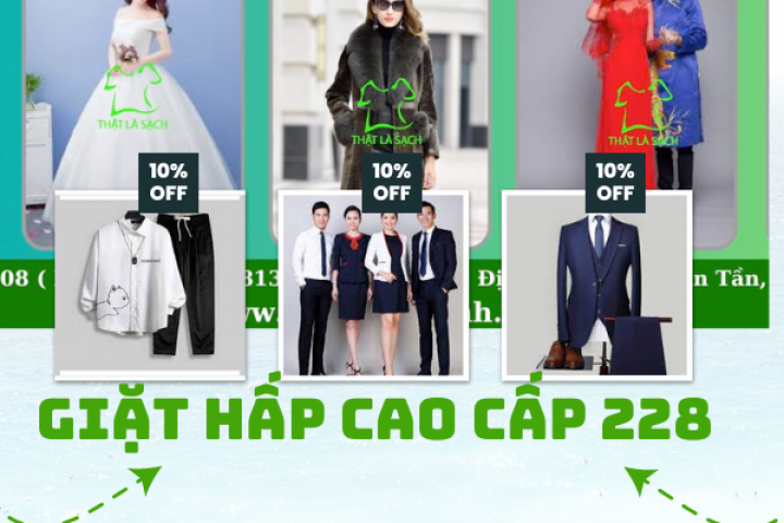 Giặt hấp cao cấp khuyến mãi nhân dịp 30-04 và 01-05