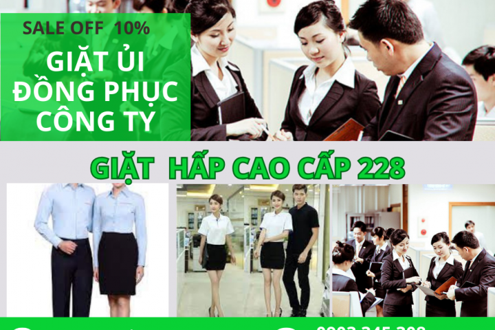 Bảng giá giặt ủi đồng phục công ty 